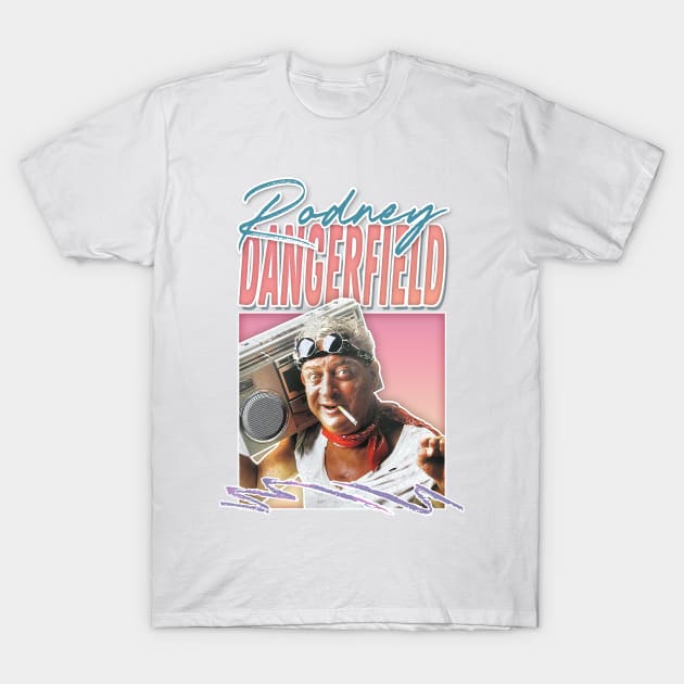 Rodney Dangerfield // Retro Style Fan Art Design T-Shirt by DankFutura